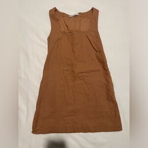 Abercrombie and Fitch Linen Blend Shift Mini dress